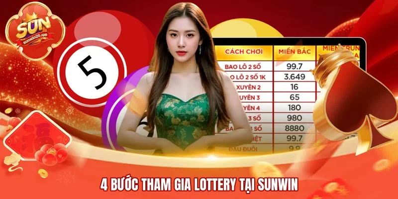 4 bước tham gia Lottery tại SUNWIN 